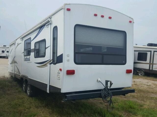 4YDT27724CB452224 - 2012 KEYSTONE OUTBACK WHITE photo 3