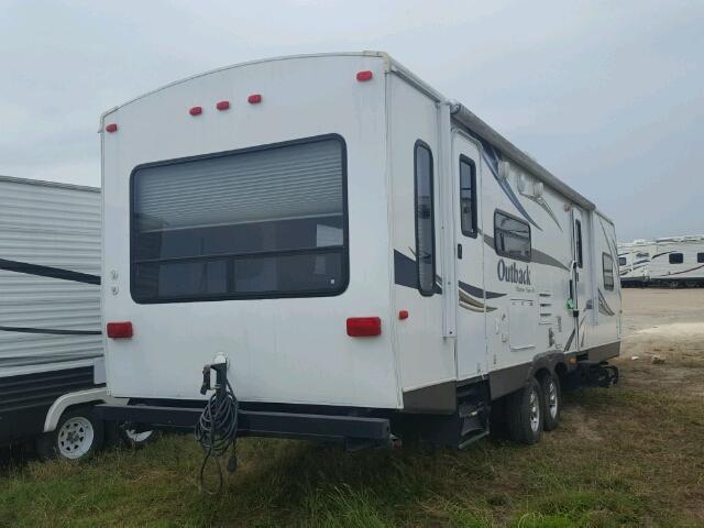 4YDT27724CB452224 - 2012 KEYSTONE OUTBACK WHITE photo 4