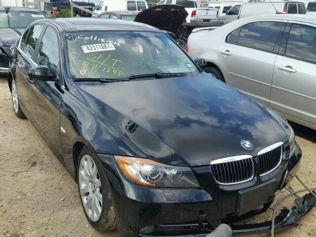 WBAVB33576KR79065 - 2006 BMW 330 BLACK photo 1