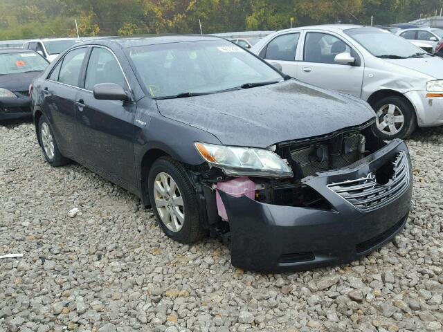 4T1BB46K39U103983 - 2009 TOYOTA CAMRY HYBR GRAY photo 1