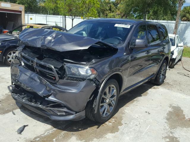 1C4RDHAG0FC766081 - 2015 DODGE DURANGO SX GRAY photo 2