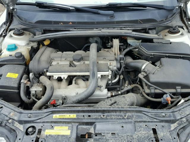 YV1RS592252437152 - 2005 VOLVO S60 2.5T SILVER photo 7