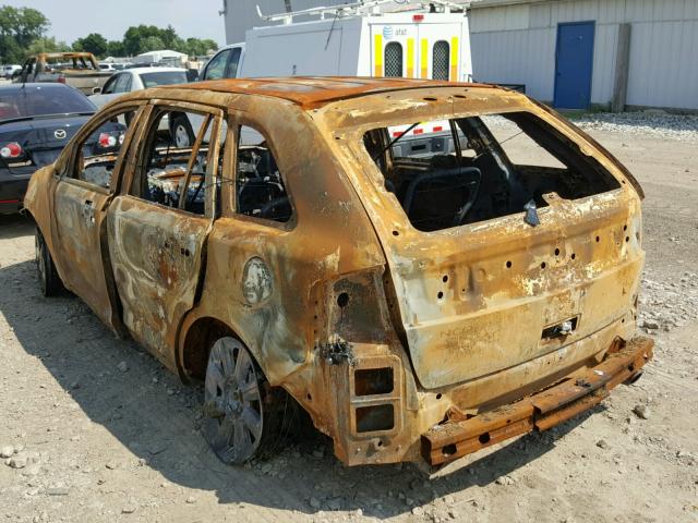 2LMDU88C78BJ31200 - 2008 LINCOLN MKX BURN photo 3