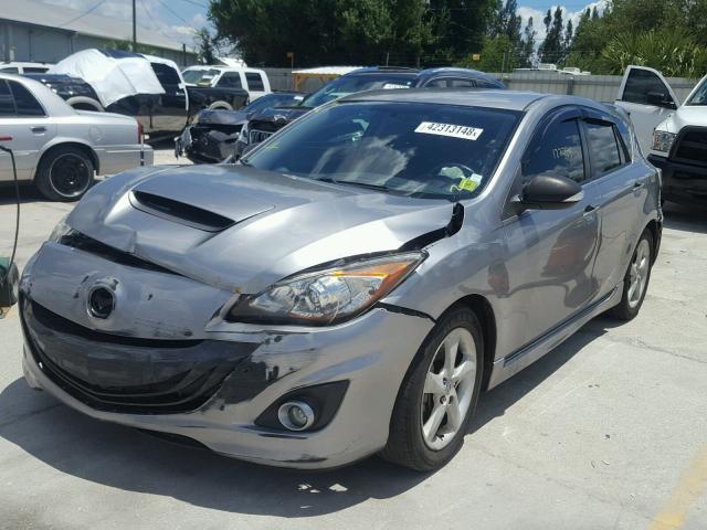 JM1BL1L39C1554051 - 2012 MAZDA SPEED 3 SILVER photo 2