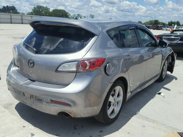 JM1BL1L39C1554051 - 2012 MAZDA SPEED 3 SILVER photo 4