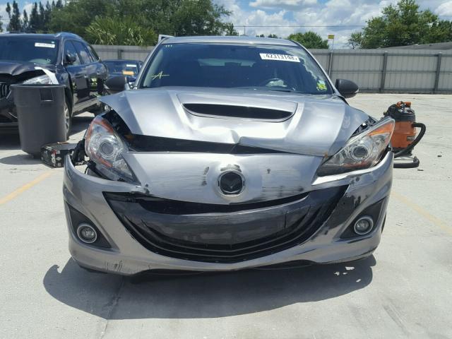 JM1BL1L39C1554051 - 2012 MAZDA SPEED 3 SILVER photo 9
