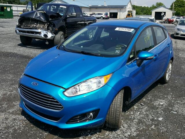 3FADP4FJ7GM121982 - 2016 FORD FIESTA TIT BLUE photo 2