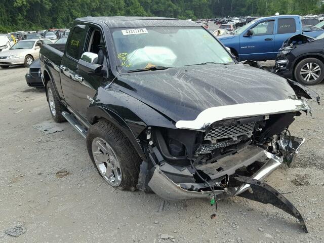 1C6RD7JTXCS344528 - 2012 DODGE RAM 1500 L BLACK photo 1