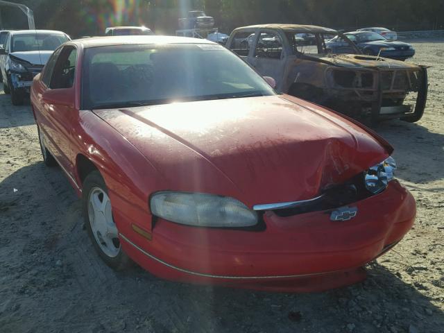 2G1WW12M9X9142368 - 1999 CHEVROLET MONTE CARL RED photo 1