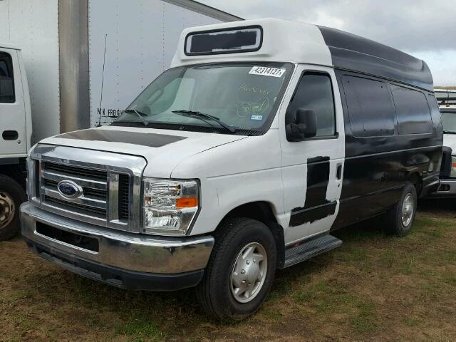 1FTNS2EL9DDA88124 - 2013 FORD ECONOLINE TWO TONE photo 2