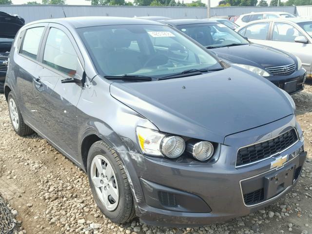 1G1JB6SH7D4182484 - 2013 CHEVROLET SONIC LS 灰色 照片 1