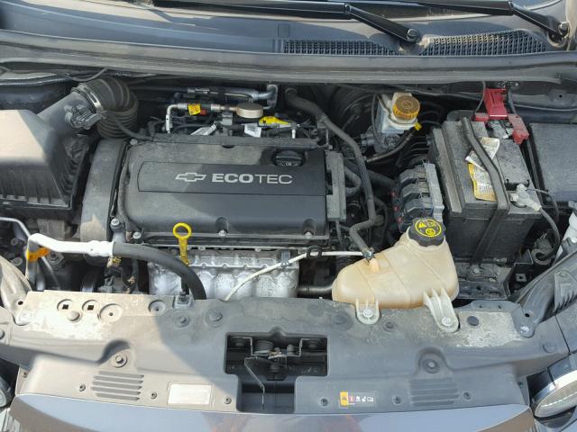 1G1JB6SH7D4182484 - 2013 CHEVROLET SONIC LS 灰色 照片 7