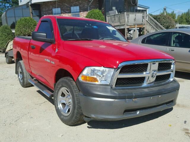 1D3HV16T49J526996 - 2009 DODGE RAM 1500 RED photo 1