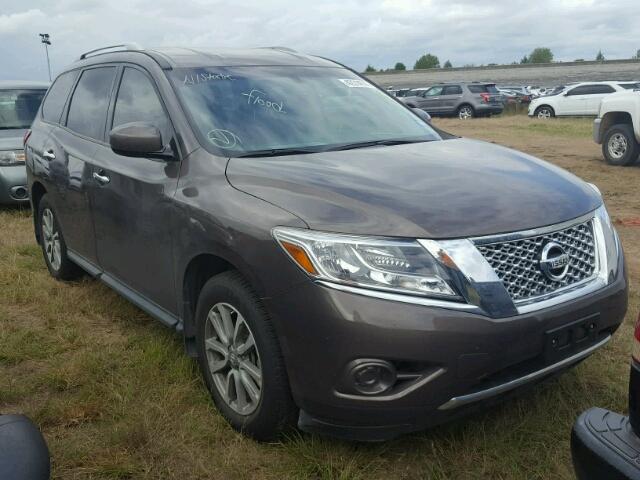 5N1AR2MN0GC642315 - 2016 NISSAN PATHFINDER BROWN photo 1