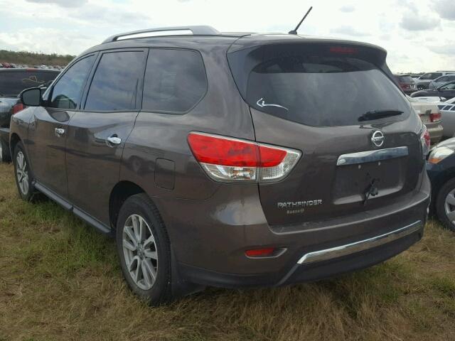 5N1AR2MN0GC642315 - 2016 NISSAN PATHFINDER BROWN photo 3