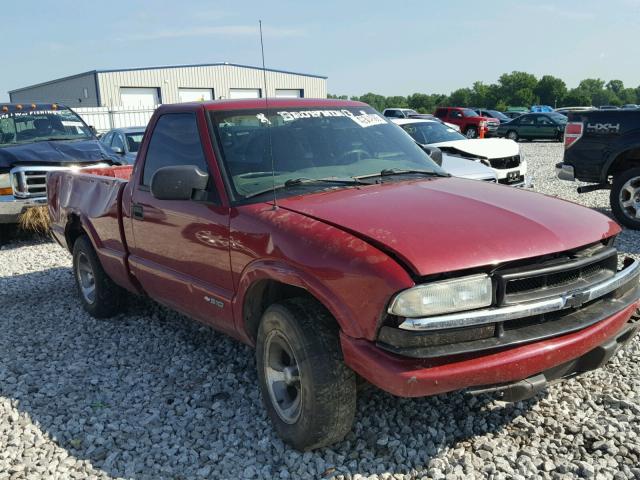 1GCCS14H838148254 - 2003 CHEVROLET S TRUCK S1 RED photo 1