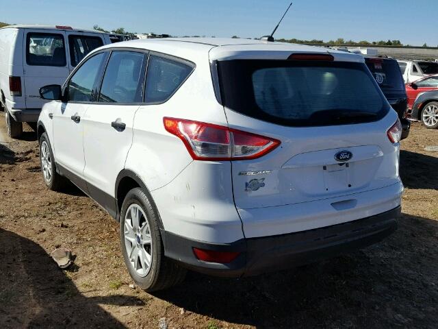 1FMCU0F73GUA83878 - 2016 FORD ESCAPE WHITE photo 3