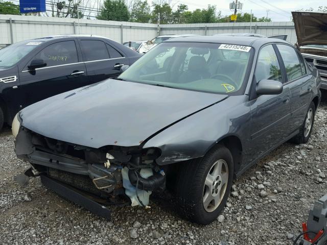 1G1NE52J73M670516 - 2003 CHEVROLET MALIBU LS ნაცრისფერი ფოტო 2