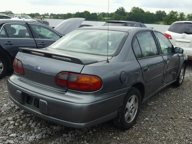 1G1NE52J73M670516 - 2003 CHEVROLET MALIBU LS ნაცრისფერი ფოტო 4