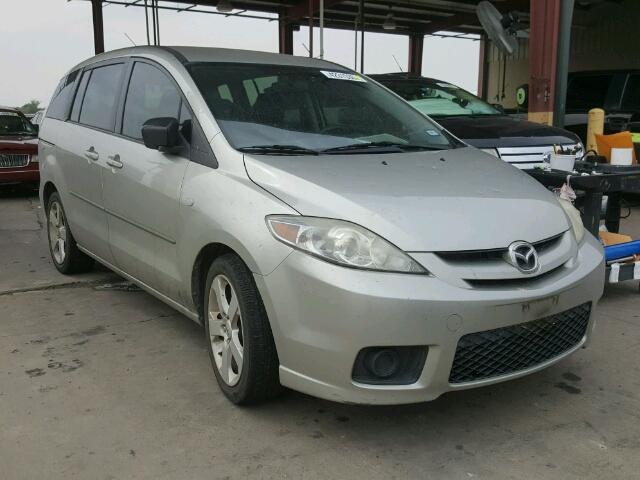 JM1CR293570137277 - 2007 MAZDA 5 SILVER photo 1