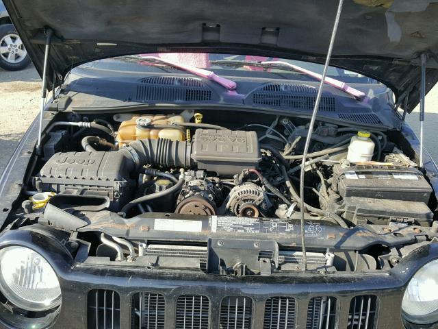1J4GL38K33W713502 - 2003 JEEP LIBERTY RE BLACK photo 7