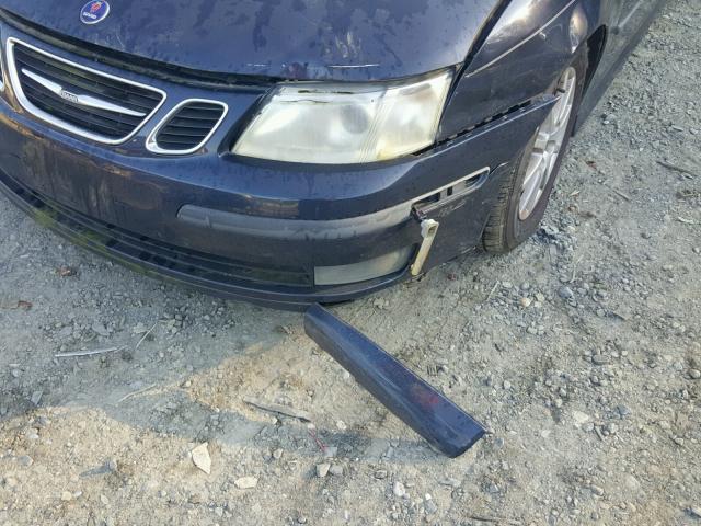 YS3FD49Y851060830 - 2005 SAAB 9-3 ARC BLUE photo 9