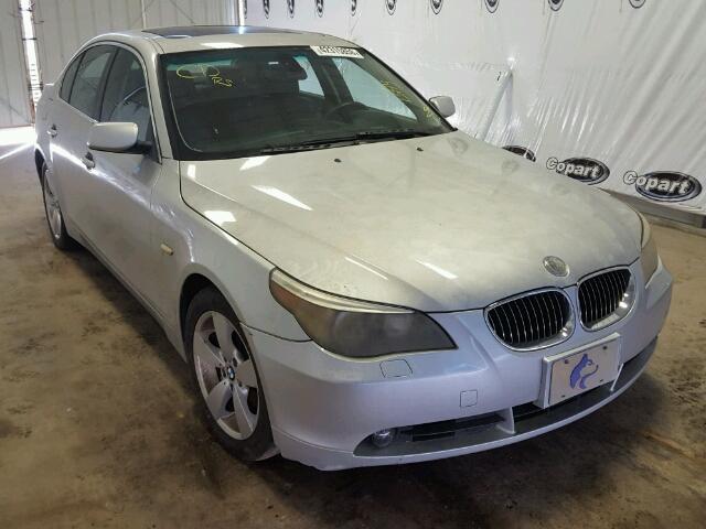 WBANF73596CG68245 - 2006 BMW 530 XI SILVER photo 1