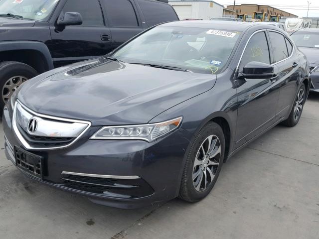 19UUB1F55FA012475 - 2015 ACURA TLX TECH CHARCOAL photo 2
