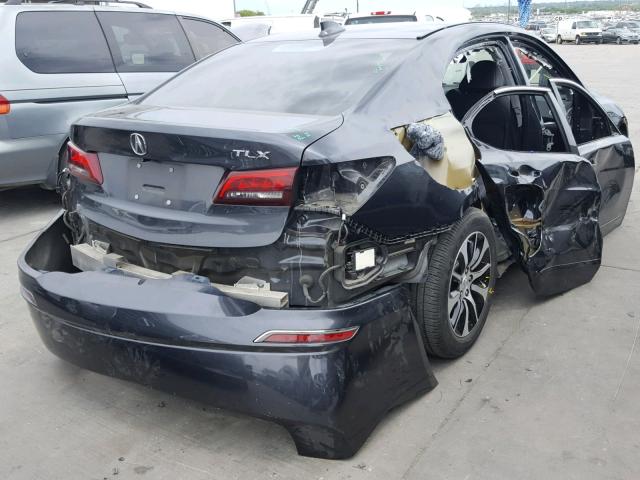 19UUB1F55FA012475 - 2015 ACURA TLX TECH CHARCOAL photo 4