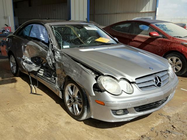 WDBTJ56H07F215470 - 2007 MERCEDES-BENZ CLK 350 SILVER photo 1