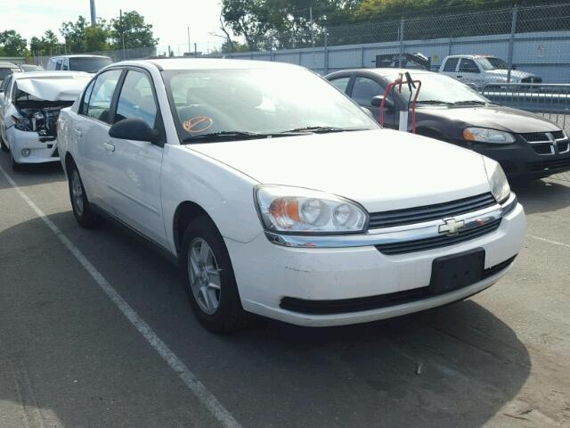 1G1ZT52875F338040 - 2005 CHEVROLET MALIBU LS WHITE photo 1