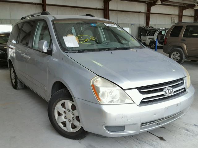 KNDMB233366037255 - 2006 KIA SEDONA EX SILVER photo 1