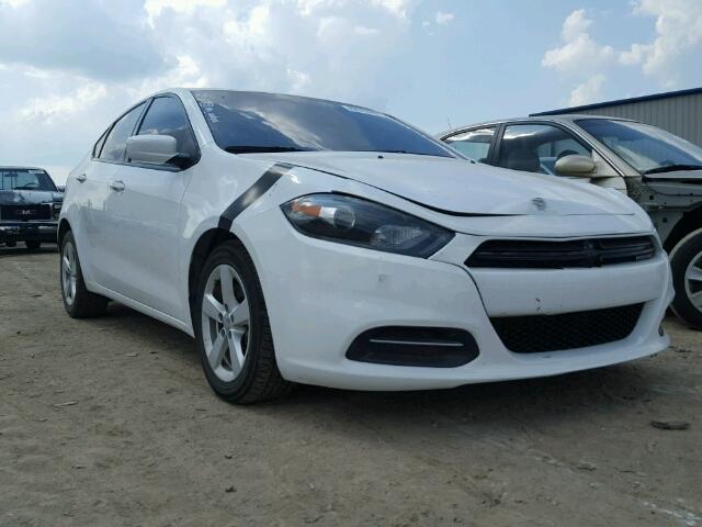 1C3CDFBB2GD563738 - 2016 DODGE DART SXT WHITE photo 1