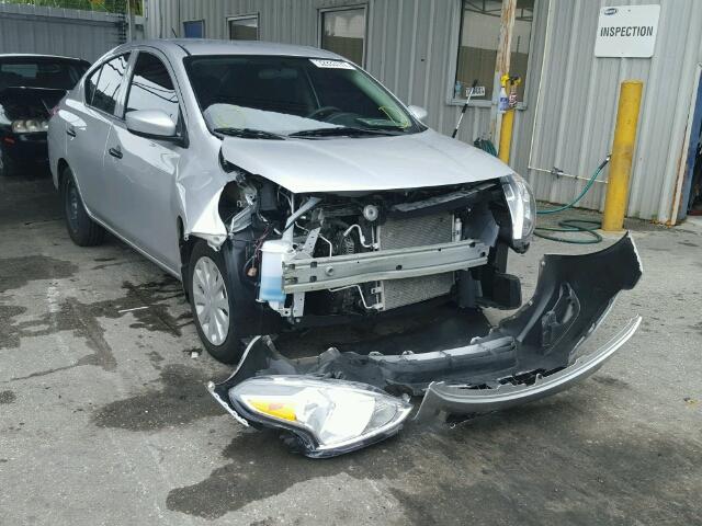 3N1CN7AP6GL913185 - 2016 NISSAN VERSA S SILVER photo 1