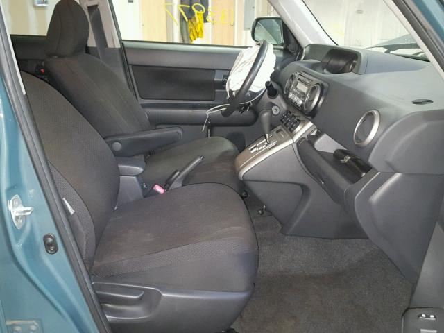 JTLKE50E081059188 - 2008 TOYOTA SCION XB Теңіз көгі фото 5