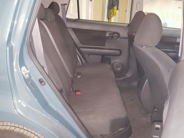 JTLKE50E081059188 - 2008 TOYOTA SCION XB Теңіз көгі фото 6