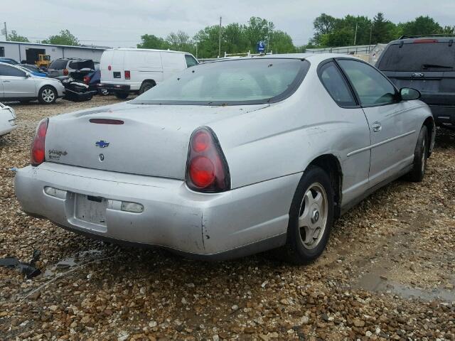 2G1WW12E739334116 - 2003 CHEVROLET MONTE CARL SILVER photo 4