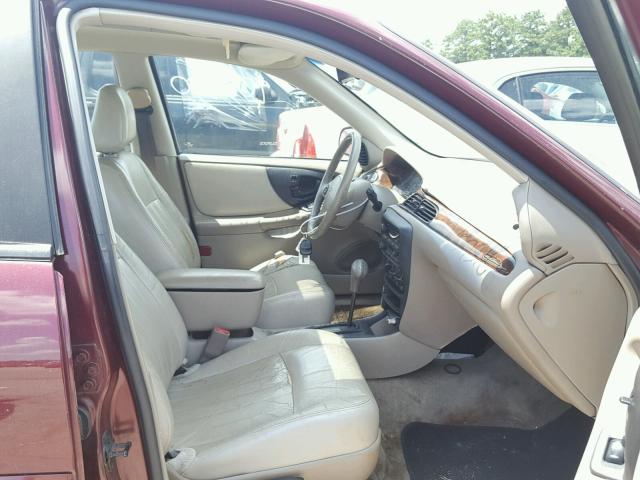 1G1NE52J716185021 - 2001 CHEVROLET MALIBU LS MAROON photo 5