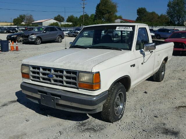 1FTCR10U8MUE39019 - 1991 FORD RANGER WHITE photo 2