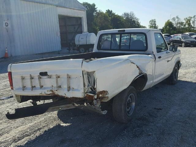 1FTCR10U8MUE39019 - 1991 FORD RANGER WHITE photo 4