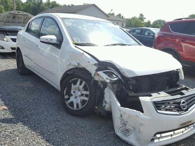 3N1AB6AP3BL718812 - 2011 NISSAN SENTRA 2.0 WHITE photo 1