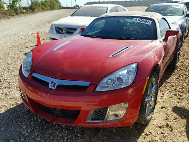 1G8MB35B27Y113333 - 2007 SATURN SKY RED photo 2