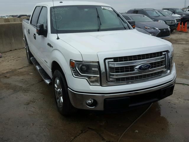 1FTFW1CT7EKD90871 - 2014 FORD F150 WHITE photo 1