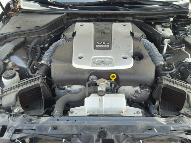 JN1BV7AP6FM336125 - 2015 INFINITI Q50 BASE GRAY photo 7