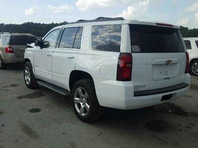 1GNSCAKC5HR317932 - 2017 CHEVROLET TAHOE WHITE photo 3