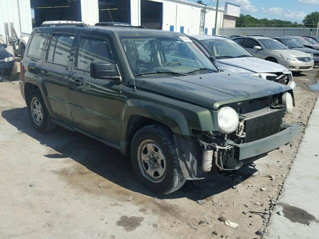 1J8FT28018D647747 - 2008 JEEP PATRIOT SP GREEN photo 1