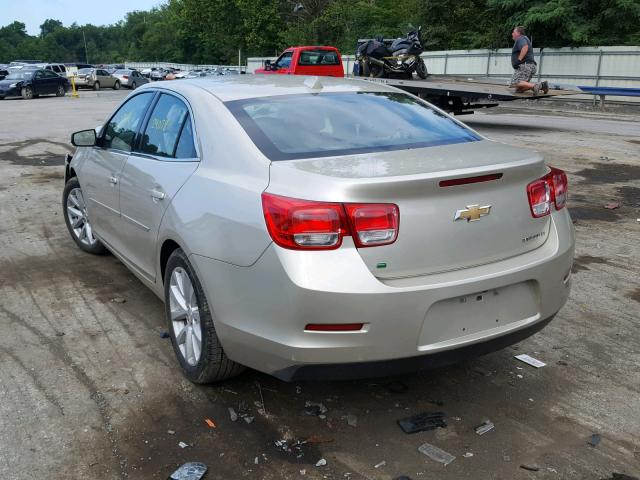 1G11E5SL8EF302272 - 2014 CHEVROLET MALIBU 2LT GOLD photo 3