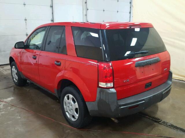 5GZCZ43D94S803200 - 2004 SATURN VUE RED photo 3