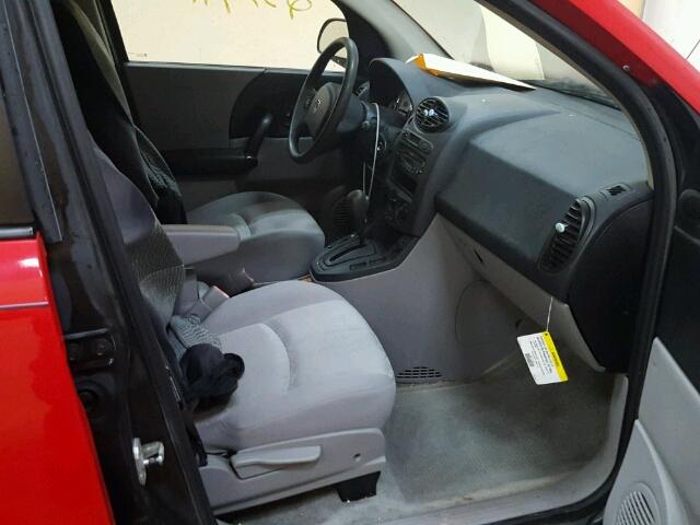 5GZCZ43D94S803200 - 2004 SATURN VUE RED photo 5