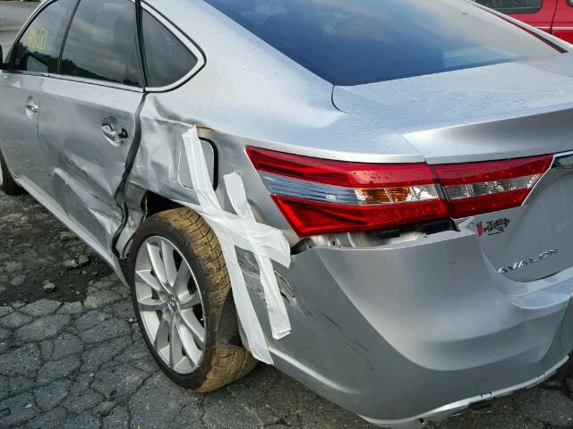 4T1BK1EB3DU040196 - 2013 TOYOTA AVALON BAS SILVER photo 9
